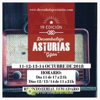 Feria de desembalaje de Asturias 2018