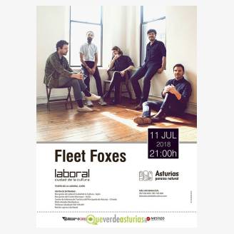 Fleet Foxes en concierto en Gijn