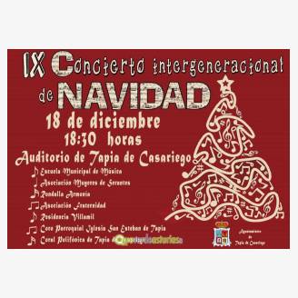 IX Concierto Intergeneracional de Navidad 2018 en Tapia de Casariego