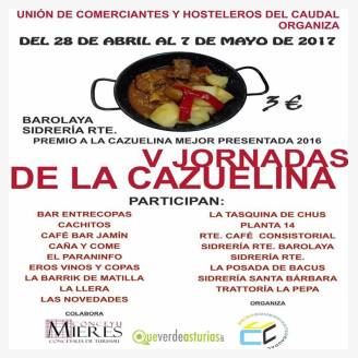 V Jornadas de la Cazuelina 2017 en Mieres