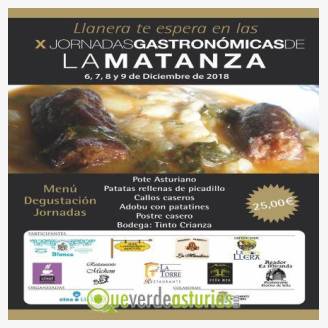 X Jornadas gastronmicas de la matanza en Llanera 2018