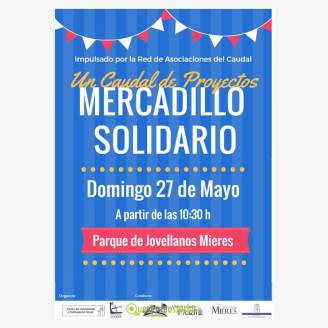 Mercadillo Solidario Un Caudal de proyectos Mieres 2018
