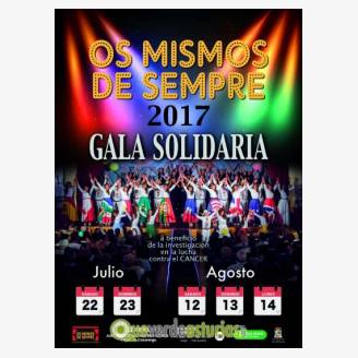 Galas Solidarias de "Os Mismos de Sempre" en Tapia 2017