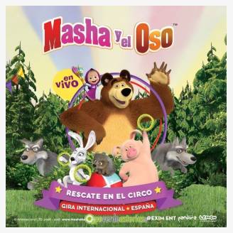 Masha y el Oso - "Rescate en el circo " en Gijn
