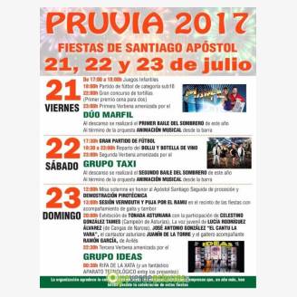 Fiestas de Santiago Apstol Pruvia 2017
