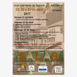 XXVII Certamen de Quesos Artesanos de Asturias - Salas 2017