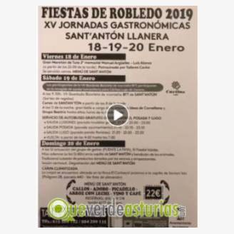 Fiestas y Jornadas Gastronmicas de San Antn 2019 en Robledo