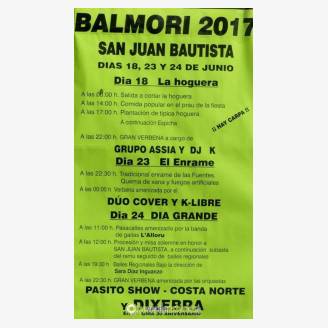 Fiestas de San Juan Bautista 2017 en Balmori