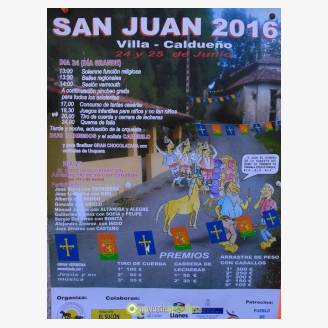 Fiestas de San Juan Villa-Caldueu 2016