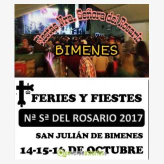 Fiestas de Nuestra Seora del Rosario 2017 en San Julin de Bimenes