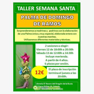 Taller de Palmas de Domingo de Ramos