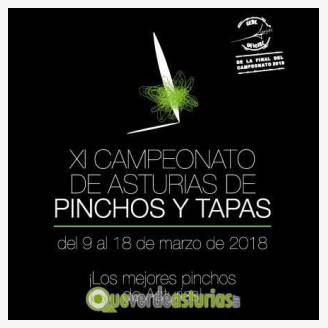 XI Campeonato de Asturias de pinchos y tapas 2018