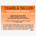 Charla-Taller "Hijos habilidosos: Educando Habilidades Sociales"
