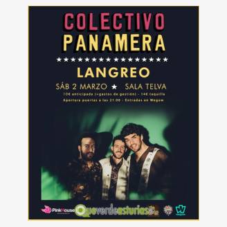 Colectivo Panamera en concierto en Langreo