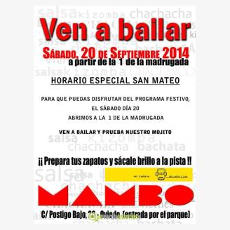 Ven a bailar al Mambo - Fiestas de San Mateo Oviedo 2014