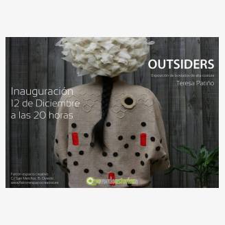 "Outsiders" Exposición de bordados de alta costura de Teresa Patiño