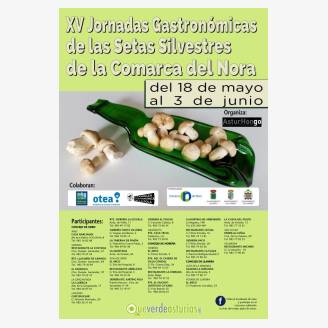 XV Jornadas Gastronmicas de las Setas Silvestres de la Comarca del Nora 2018