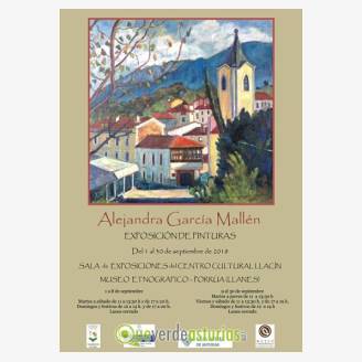 Exposicin de pinturas de Alejandra Garca Malln