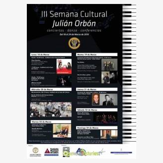 III Semana Cultural Julin Orbn - Avils 2019