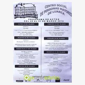 Semana Cultural en el Centro Social de Personas Mayores de Luarca