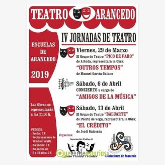 IV Jornadas de Teatro 2019 en Arancedo