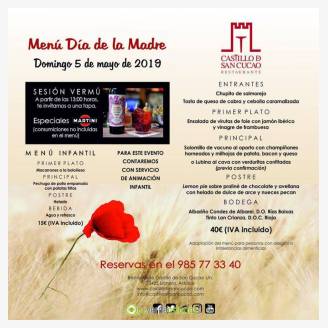 Men del Da de la Madre 2019 en el Castillo de San Cucao