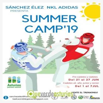 Summer Camp ’19. Taekwondo en Cangas de Ons
