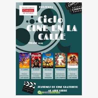 Ciclo de Cine en la Calle en Corvera - Verano 2019