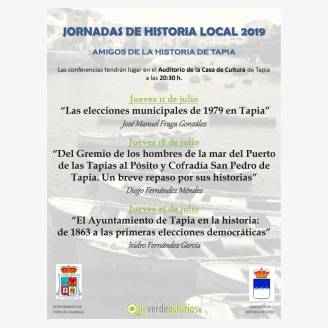 Jornadas de Historia Local de Tapia de Casariego 2019