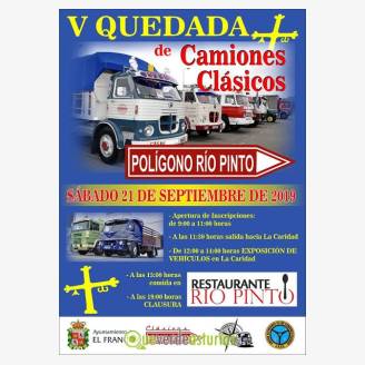 V Quedada de Camiones Clsicos Polgono de Ro Pinto 2019