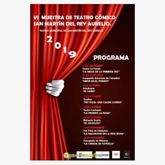 VI Muestra de Teatro Cmico 2019 en San Martn del Rey Aurelio
