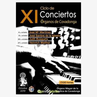 XI Ciclo de conciertos de rgano 2019 en Covadonga