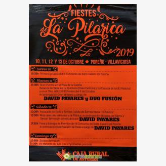 Fiestas de La Pilarica 2019 en Poreu