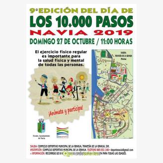 IX  Edicin del Da de los 10.000 Pasos - Navia 2019
