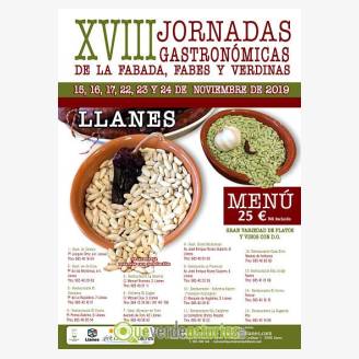 XVIII Jornadas Gastronmicas de la Fabada, Fabes y Verdinas - Llanes 2019