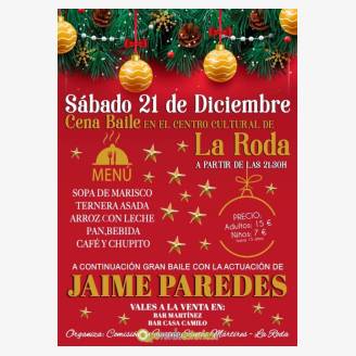 Cena-baile de Navidad 2019 en La Roda