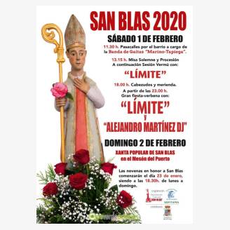 Fiestas de San Blas 2020 en Tapia de Casariego