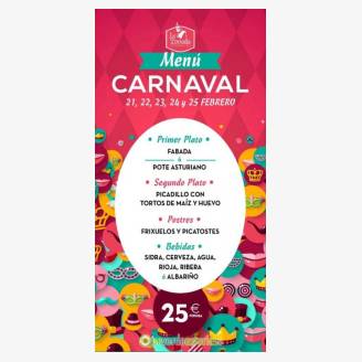 Men de Carnaval 2020 en Sidreras La Tonada