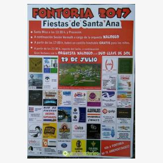 Fiestas de Santa Ana Fontoria 2017