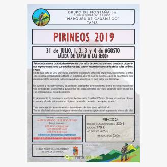 Viaje a Pirineos 2019 con el Grupo de Montaa Marqus de Casariego