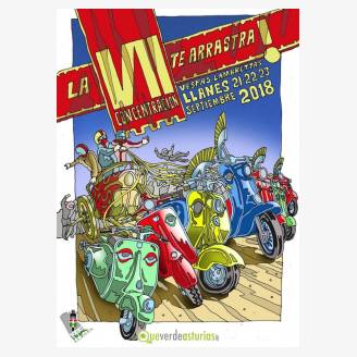 VII Concentracin de Vespas - Lambrettas Llanes 2018
