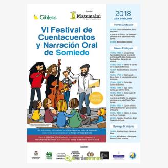 VI Festival de Cuenacuentos y Narracin Oral de Somiedo "Tibleus" 2018