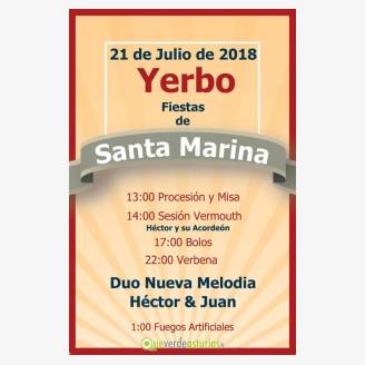 Fiesta de Santa Marina Yerbo 2018