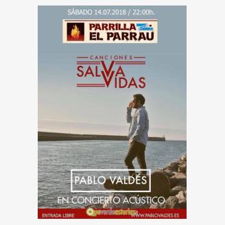 Pablo Valds en concierto en Parrilla El Parrau
