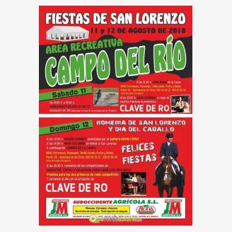 Fiestas de San Lorenzo 2018 en Campo del Ro