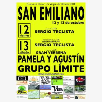 Fiestas del Rosario 2018 en San Emiliano