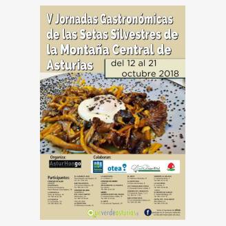 V Jornadas Gastronmicas de las Setas Silvestres de la Montaa Central de Asturias 2018