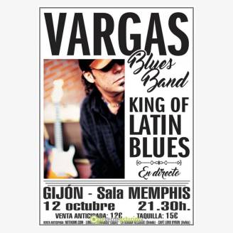 Vargas Blues Band en concierto en Gijn
