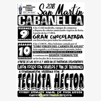 Fiestas de San Martn 2018 en Cabanella