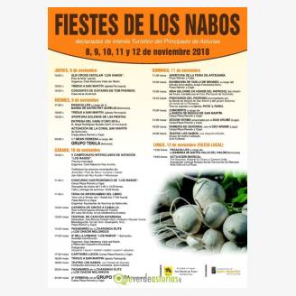 Fiestas de Los Nabos en San Martn del Rey Aurelio 2018 - San Martn de Tours